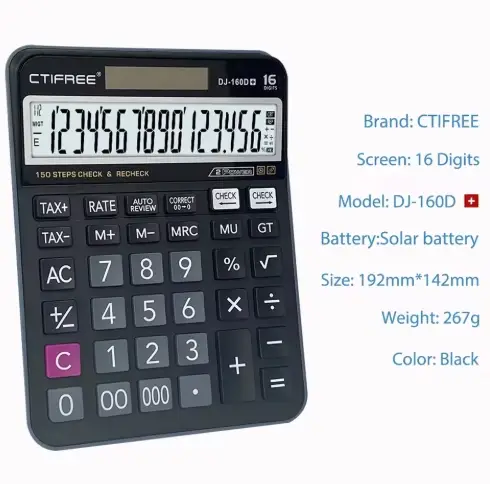 ماشین حساب سولار CRIFREE - تصویر 6