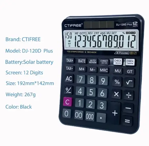 ماشین حساب سولار CRIFREE - تصویر 4